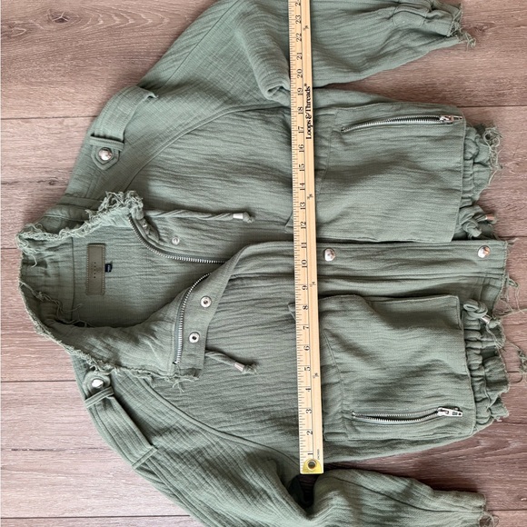 Blank NYC Sage Green Utility Jacket - Picture 10 of 13